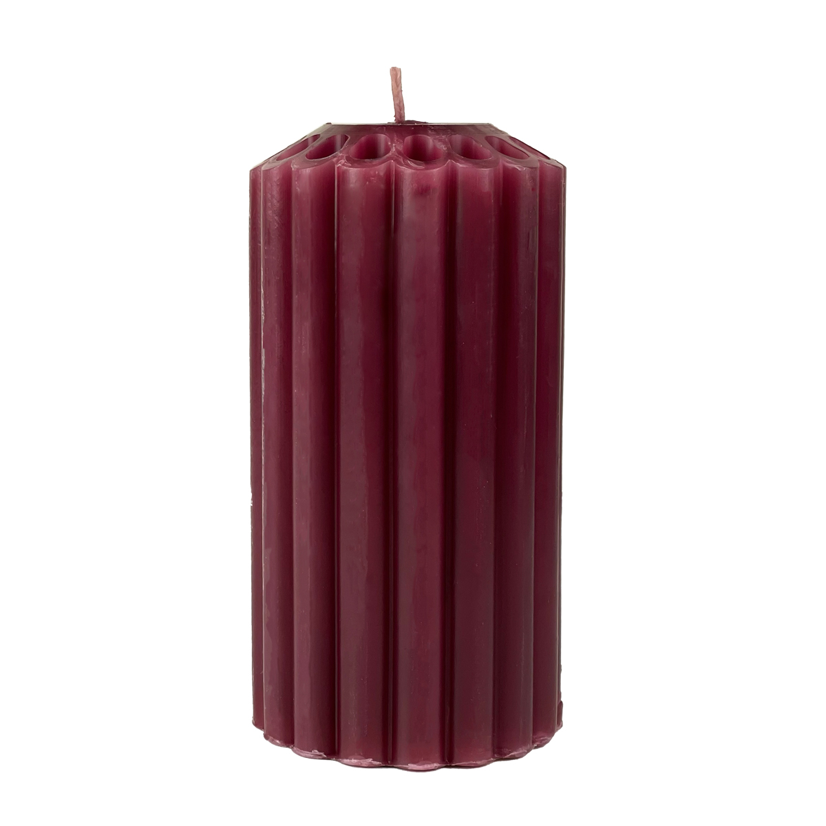 2.7″x5’9″ SCENTED FLUTED PILLAR CANDLE