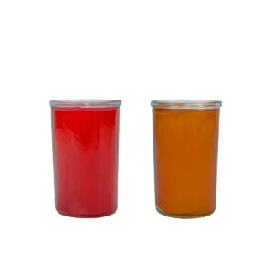 colored 36 hours refill container candles