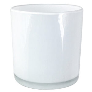 18 OZ. SYDNEY Milk-White CANDLE JAR