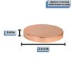Monticiano Rose Gold Lid Measurements (2)