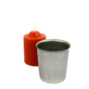 2 inch SINGLE VOTIVE METAL CANDLE MOLD