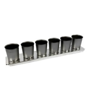 2" VOTIVE METAL CANDLE MOLD (Pack of 6)