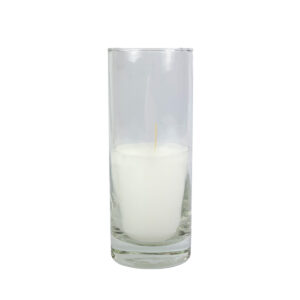 CLEAR REFILL GLASS CANDLES