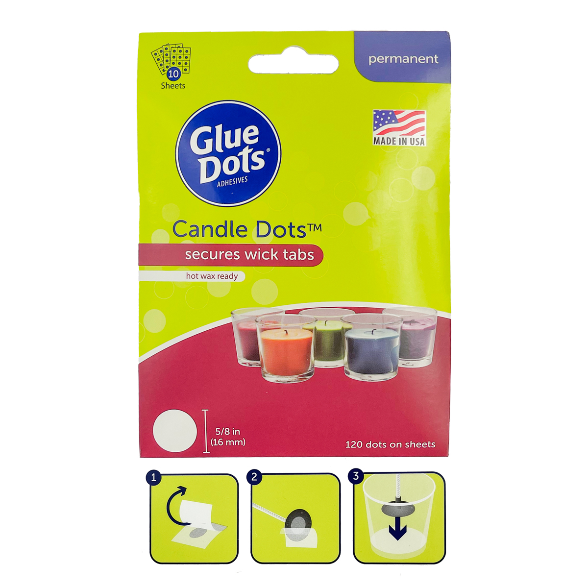 Glue Dots For Wicks