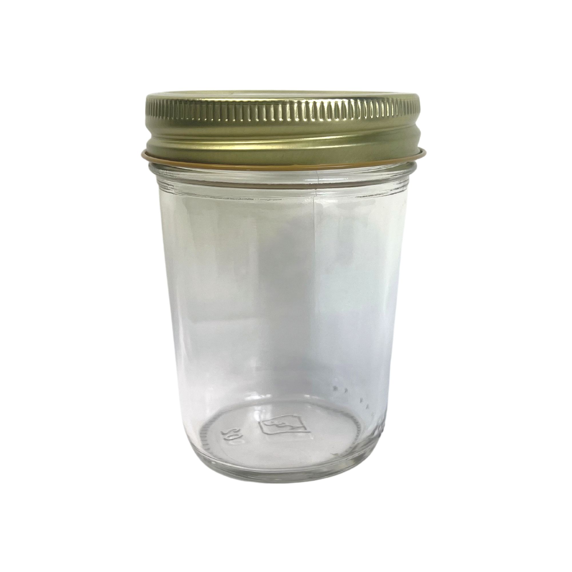 8 oz tapered jelly candle jars