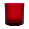 MONTICIANO RUBY FROSTED Candle Vessel
