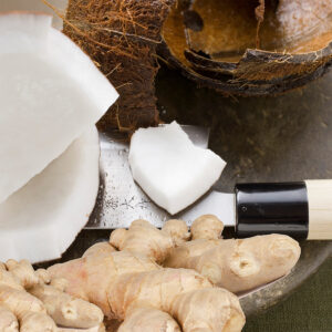 Coconut husk ginger candle fragrance oil