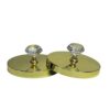 Monticiano Diamond candle lid gold