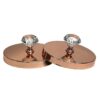 Diamond candle lid rose gold