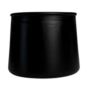 matte black Kenzie candle jars
