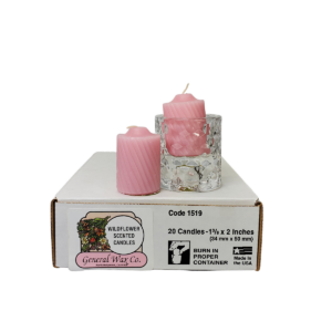scented wild flower votive candle