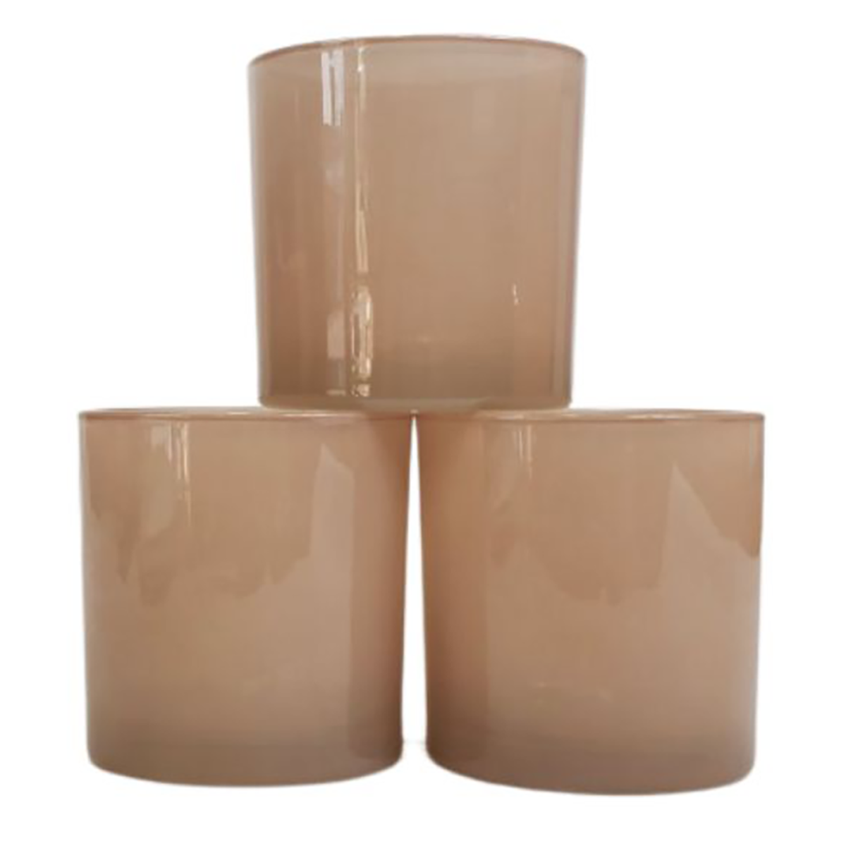 Monticiano candle vessel Sand Stacked