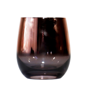Stella Candle Vessels - Ombre Rose Gold And Purple