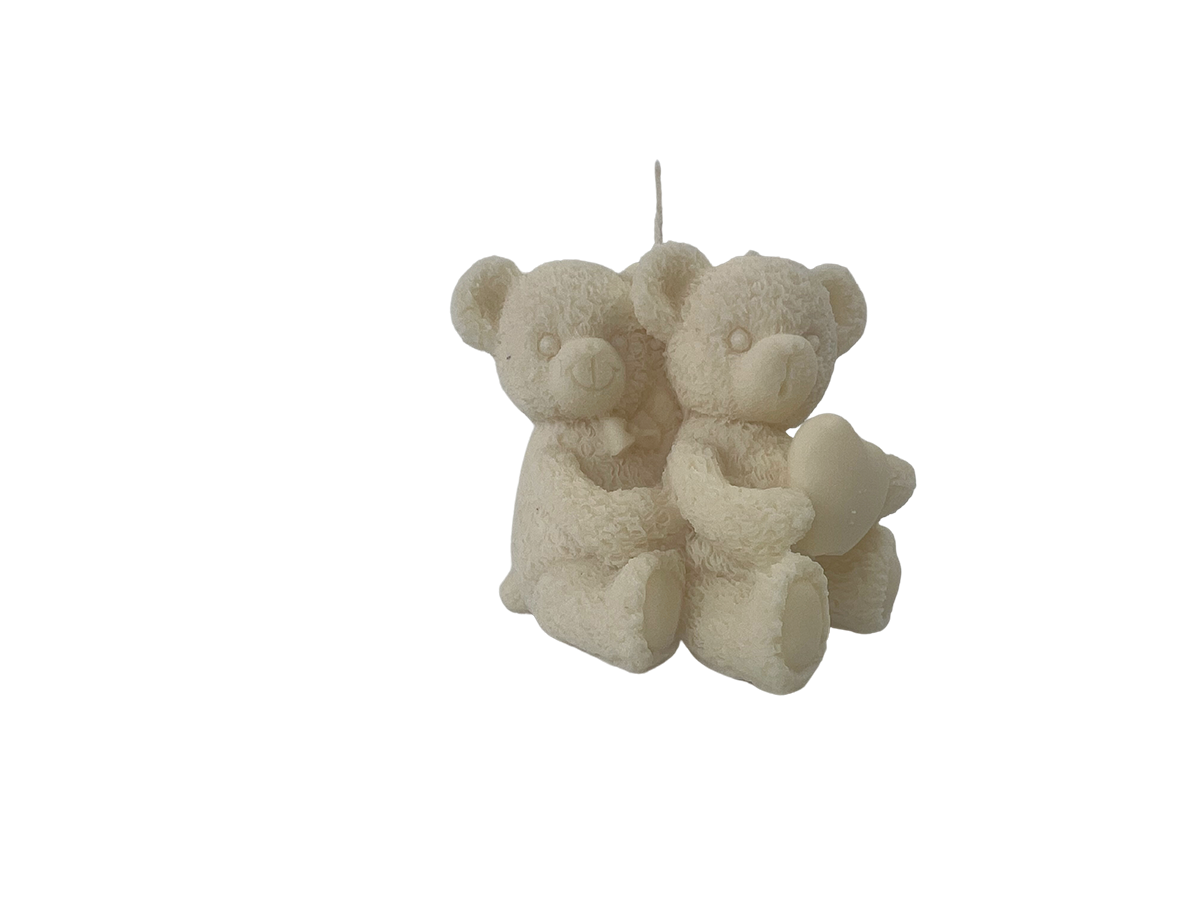 Hugging Bears Silicone Mold for candle making