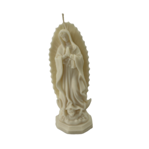 Virgin Mary Statue Candle Silicone Mold
