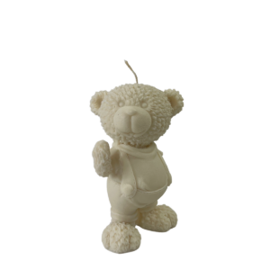 bear shaped silicone mold for candle making